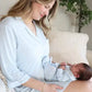 LABOR & DELIVERY NIGHTGOWN - BABY BLUE