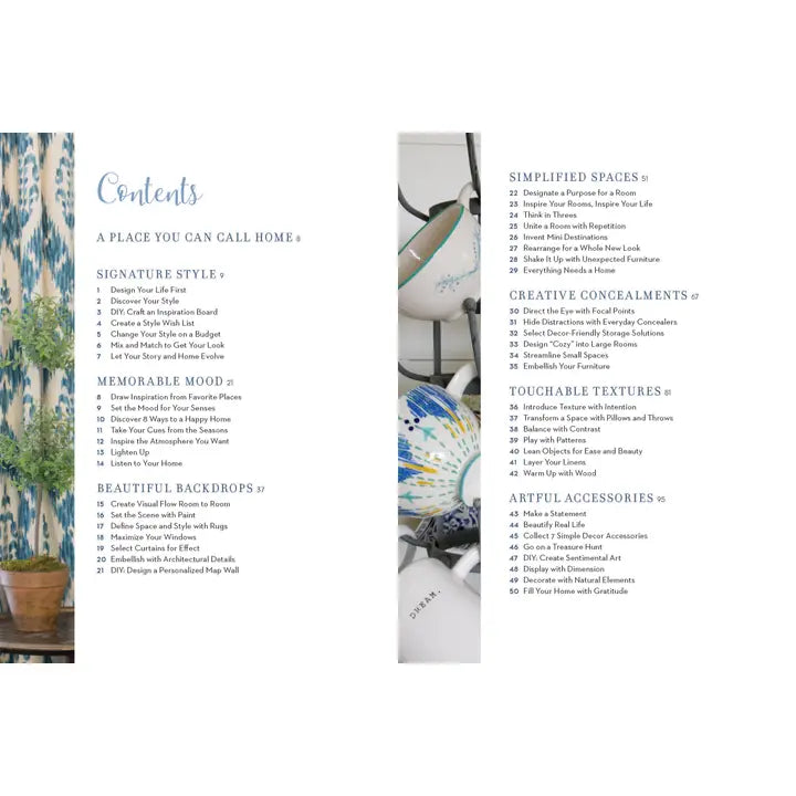 SIMPLY HOME DECORATING BOOK