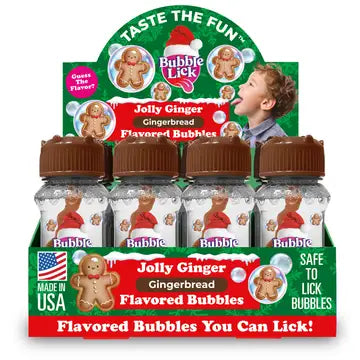 BUBBLELICK JOLLY GINGER BUBBLES