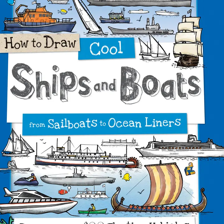 HOW TO DRAW COOL SHIPS AND BOATS