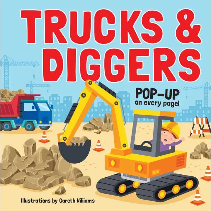 TRUCKS & DIGGERS POP UP BOOK
