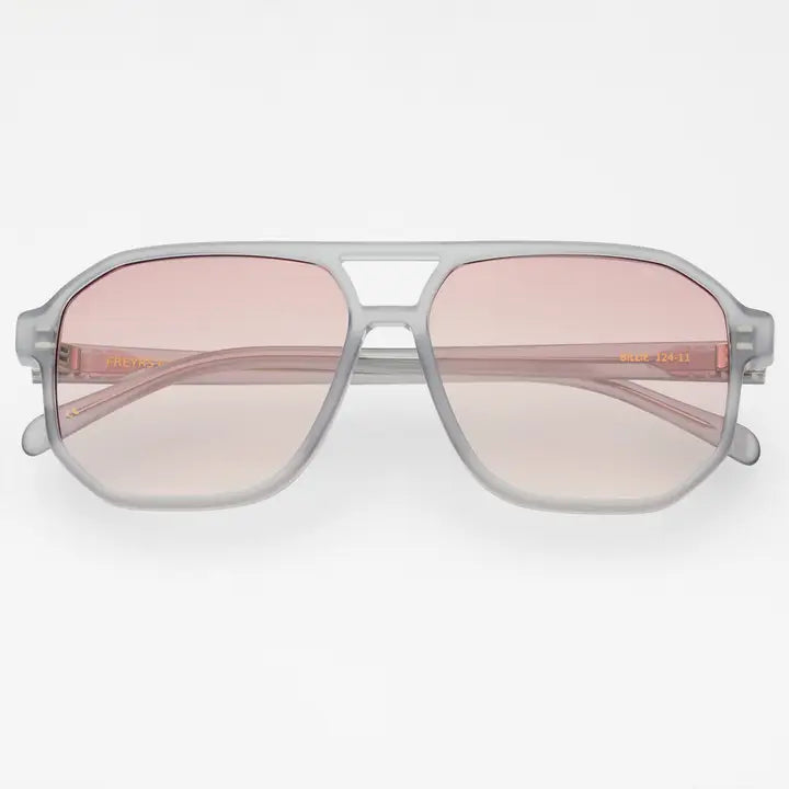 BILLIE UNISEX AVIATOR SUNGLASSES - GRAY