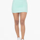 VENICE CROSSOVER WAIST ACTIVE SKORT - ICE GREEN