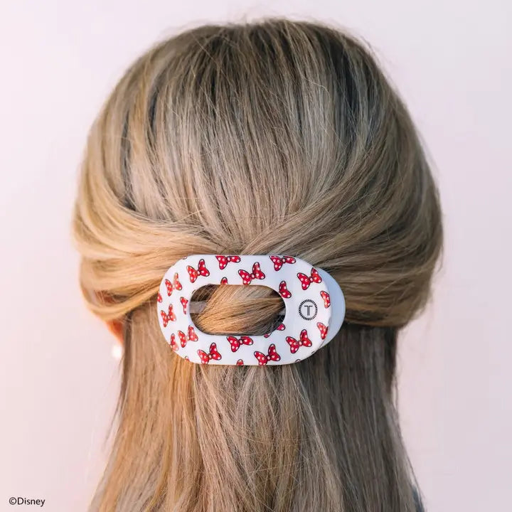 DISNEY MINNIE MOUSE LOVES HER BOWS - FLAT ROUND CLIP - MEDIUM