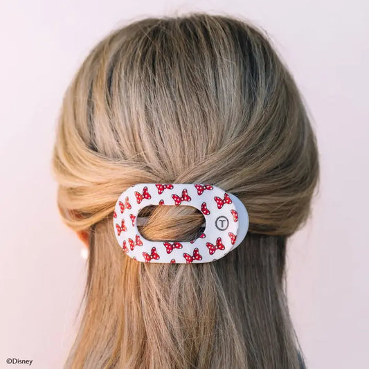 DISNEY MINNIE MOUSE LOVES HER BOWS - FLAT ROUND CLIP - MEDIUM