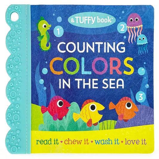 COUNTING COLORS IN THE SEA TUFFY TEETHER BOOK