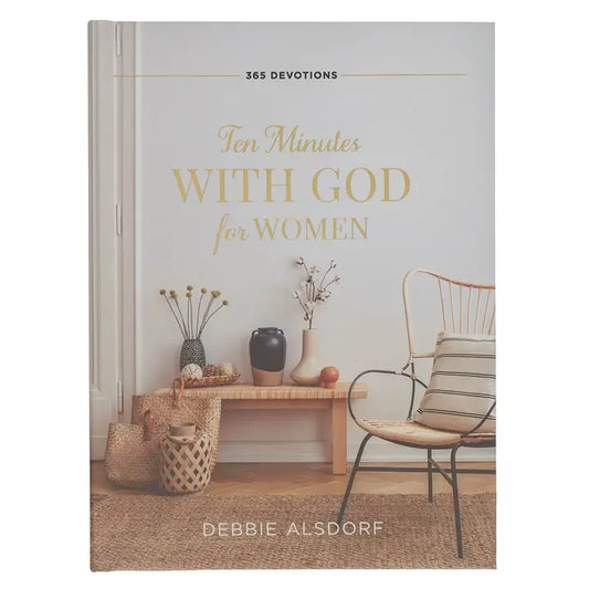 DEVOTIONAL 10 MINUTES WITH GOD FOR WOMEN - HARDCOVER