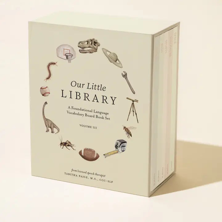 OUR LITTLE LIBRARY VOL.3 (5 BOARD BOOK SET)