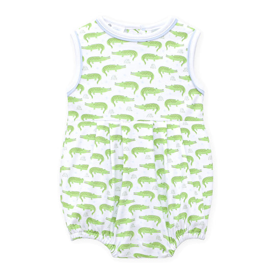 BAYOU BABY PRINT BUBBLE - LIGHT BLUE