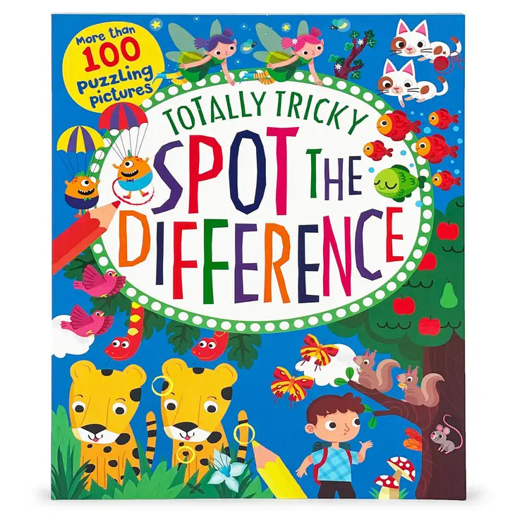 TOTALLY TRICKY SPOT THE DIFFERENCE BOOK