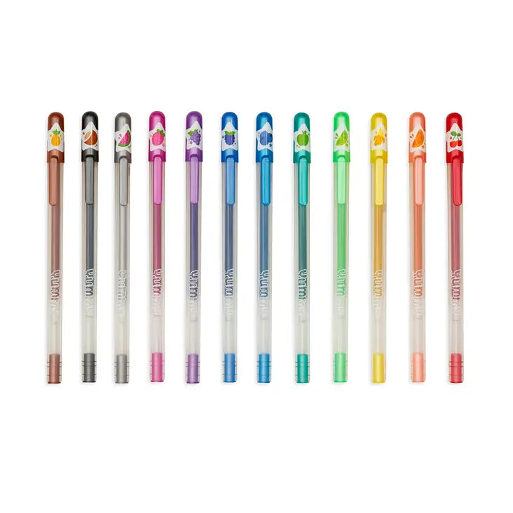 YUMMY YUMMY SCENTED GLITTER GEL PENS