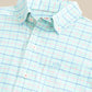 BOYS EDISTO ISLAND PLAID COASTAL BREEZE SPORT SHIRT - GULF SHORES