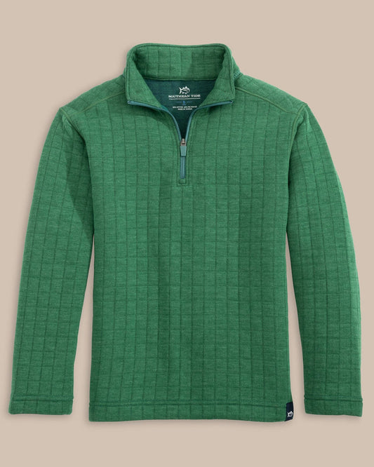 YOUTH FAIRWOOD QUARTER ZIP - SALT MEADOW