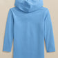 BOYS SCUTTLE HOODIE - HEATHER BOAT BLUE