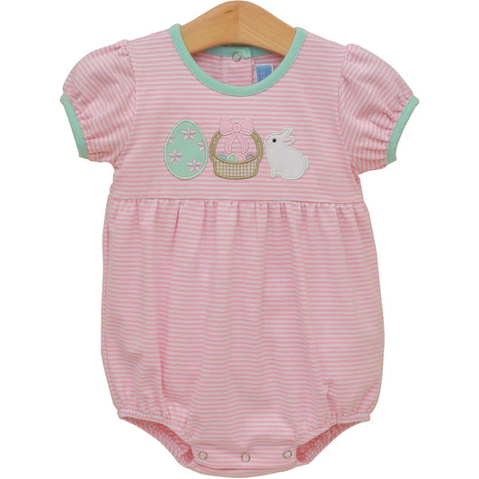BUNNIES AND BASKETS BUBBLE - PINK