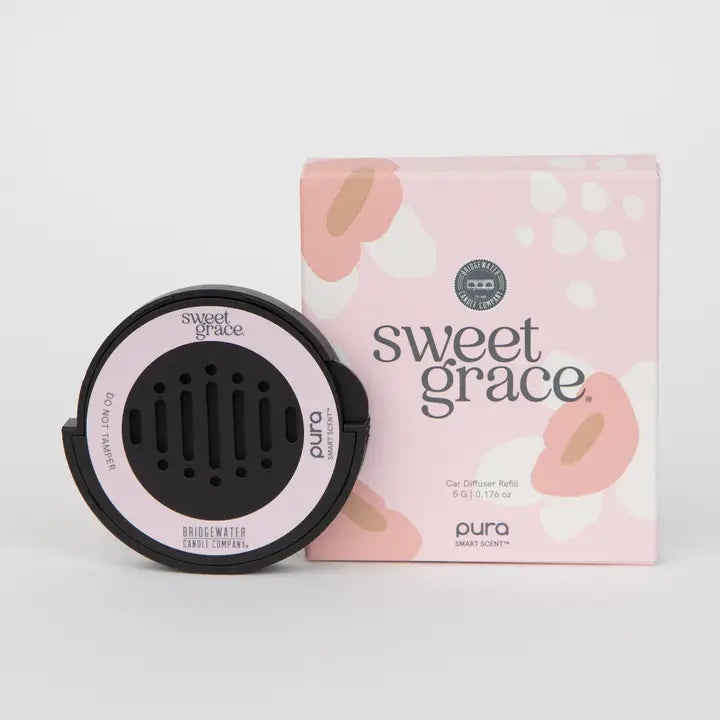 BRIDGEWATER + PURA  SWEET GRACE CAR DIFFUSER CARTRIDGE