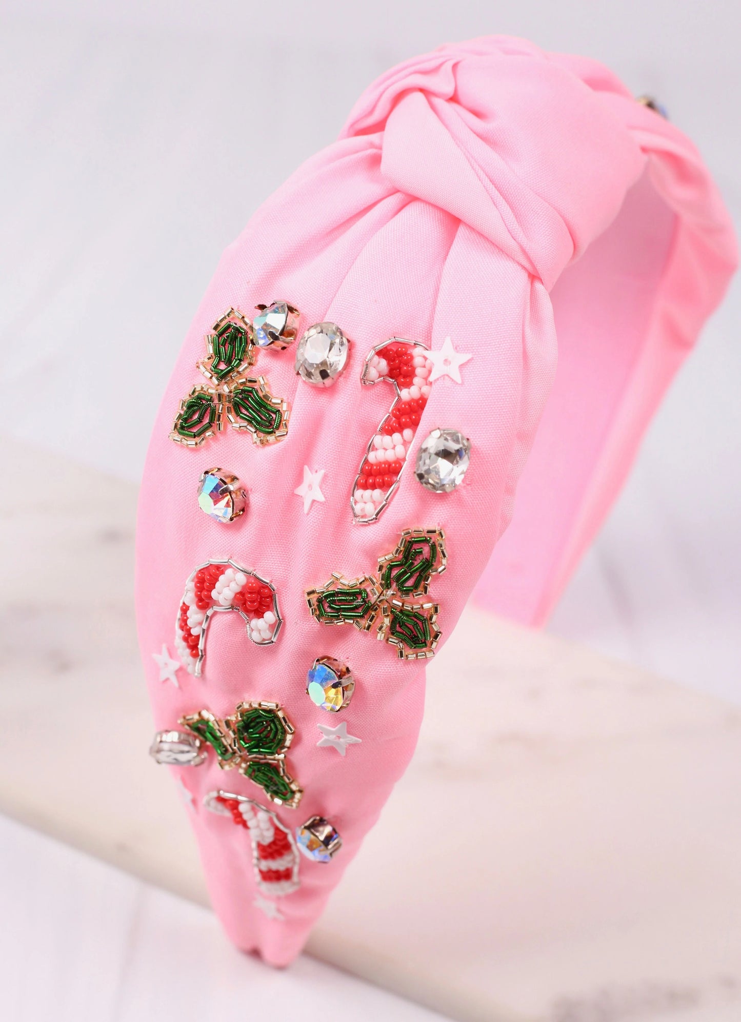 PATTI PEPPERMINT HEADBAND - PINK