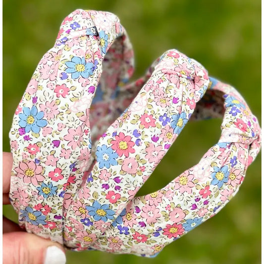 LUCY TOP KNOT LIBERTY HEADBAND