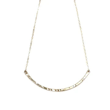 CLASS-SEA CURVE NECKLACE - SILVER