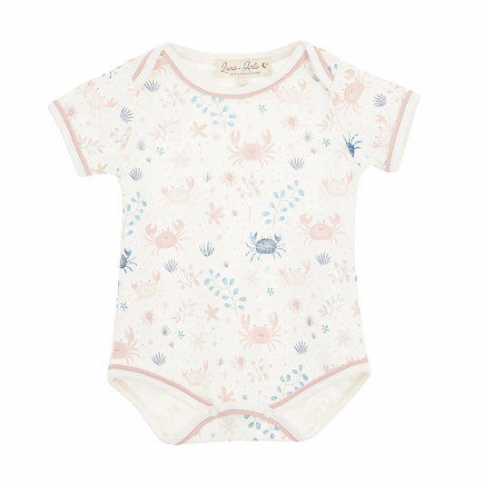 CRABBY COVE BODYSUIT - DUSTY ROSE