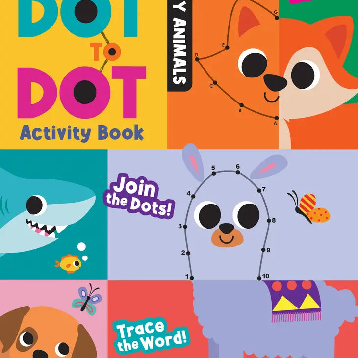 MY FIRST DOT TO DOT ACTIVITY BOOK: BABY ANIMALS