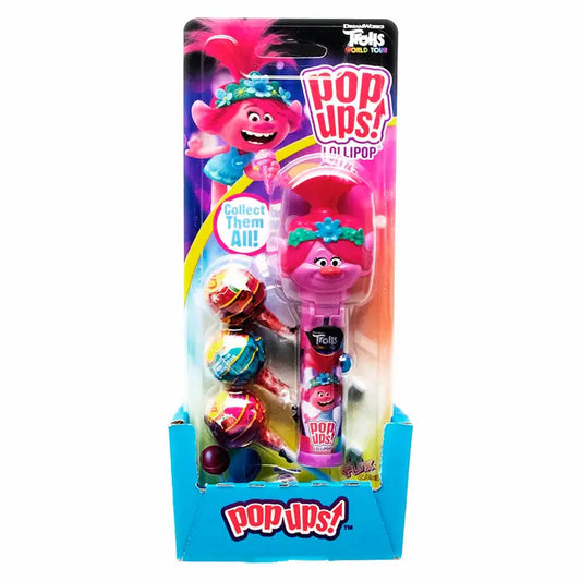 POP UPS TROLLS LOLLIPOPS