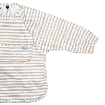 THE GRAYSON LONG SLEEVE BIB - BRUSH STRIPES - ASSORTED COLORS
