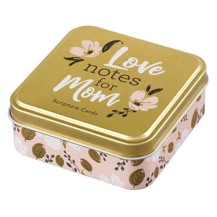 CARDS IN TIN LOVE NOTES FOR MOM