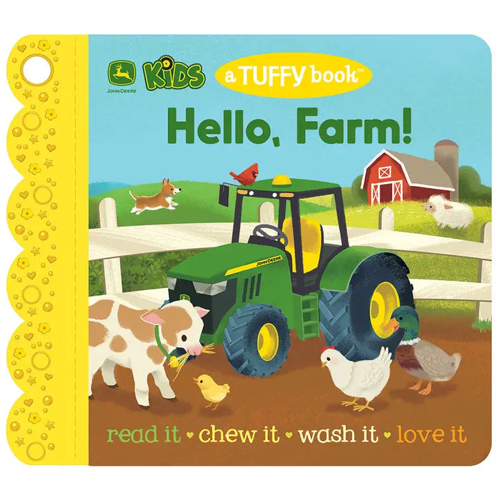JOHN DEERE HELLO FARM BOOK