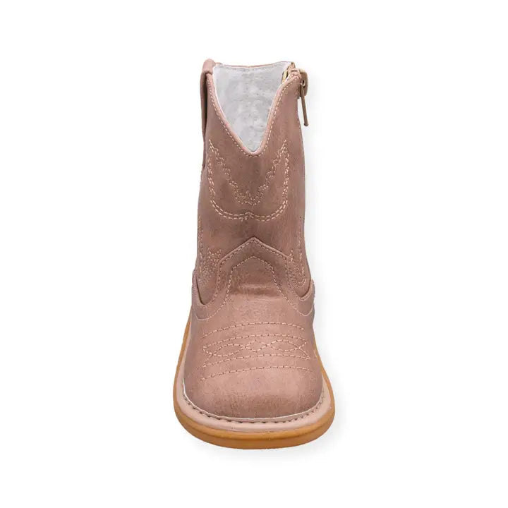 WESTERN BOOT - BEIGE