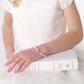 KIDS STERLING SILVER CROSS BRACELET