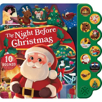 THE NIGHT BEFORE CHRISTMAS - 10 SOUNDS BOOK