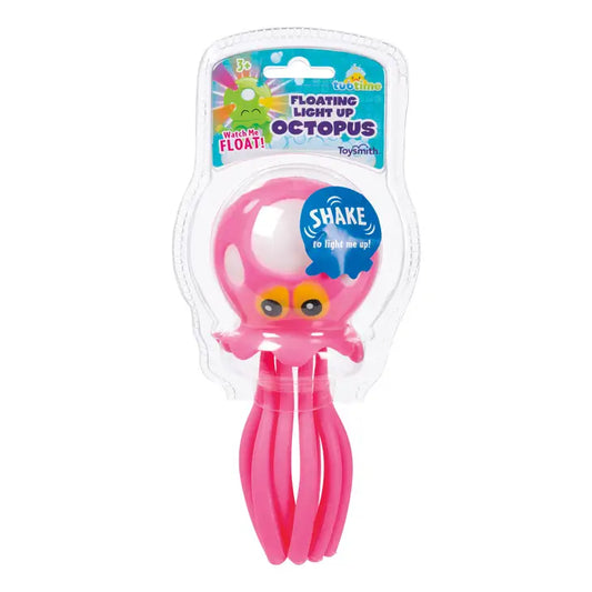 FLOATING LIGHT UP OCTOPUS, TUB OR POOL - ASSORTED