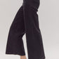 WIDE LEG PANTS - BLACK