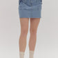 DENIM MINI SKIRT