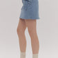 DENIM MINI SKIRT