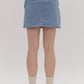 DENIM MINI SKIRT