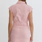 PINK DEMIN DRESS