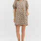 LEOPARD PRINT MINI DRESS