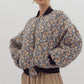 FLORAL JACKET - BLACK