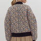 FLORAL JACKET - BLACK