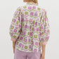 FLORAL TOP - CREAM