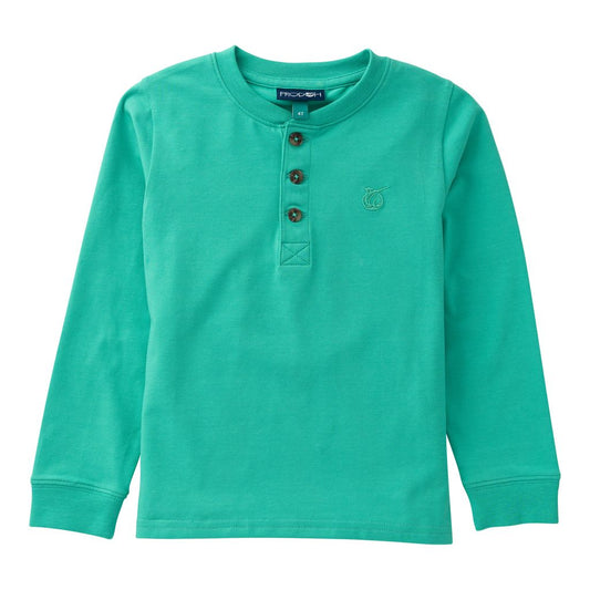 BOYS HENLEY TOP - HOLLY GREEN