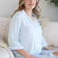 LABOR & DELIVERY NIGHTGOWN - BABY BLUE