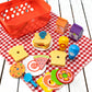 PRETENDABLES PICNIC BASKET SET