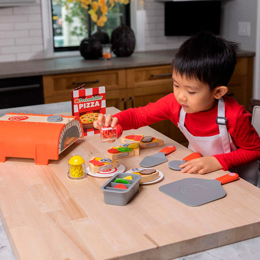 PRETENDABLES BACKYARD PIZZA OVEN SET