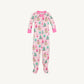FALLON FOOTIE PAJAMAS - CHRISTMAS COLORING CONTEST/WINTER PARK PINK