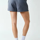 CLOUDWALK FLEECE BILLOW SHORTS - GRAPHITE
