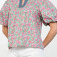 PUFF SLEEVE FLORAL TOP