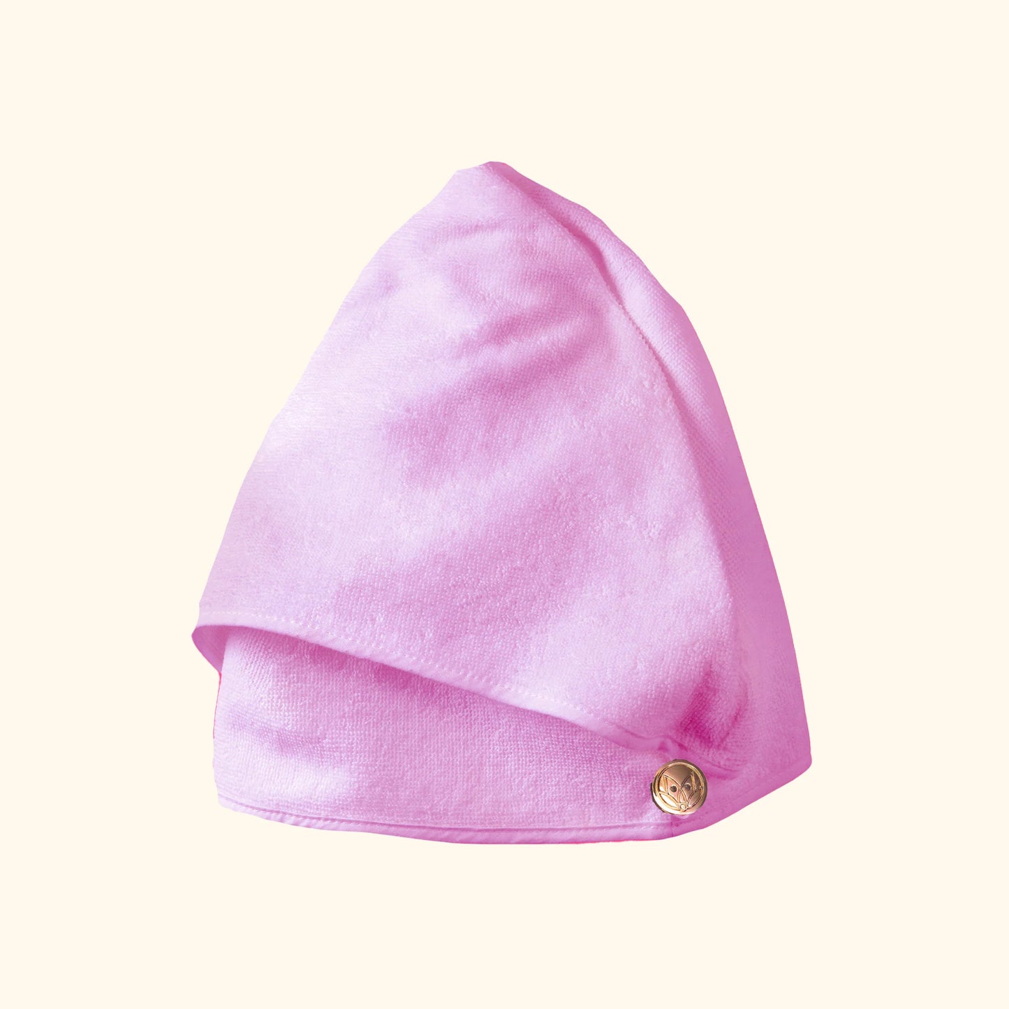 PINK TOWEL HAIR WRAP
